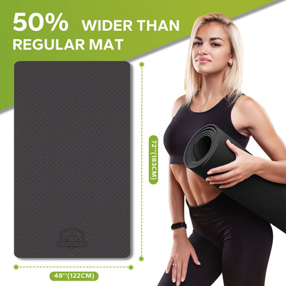 Extra Large 6mm Thick Fitness Mat 72\