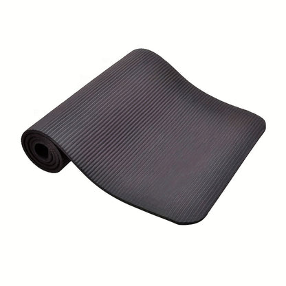 Super Thick High Density Anti-tear Exercise Yoga Mat, Optional Yoga Block With Strap, Multiple Colors Available