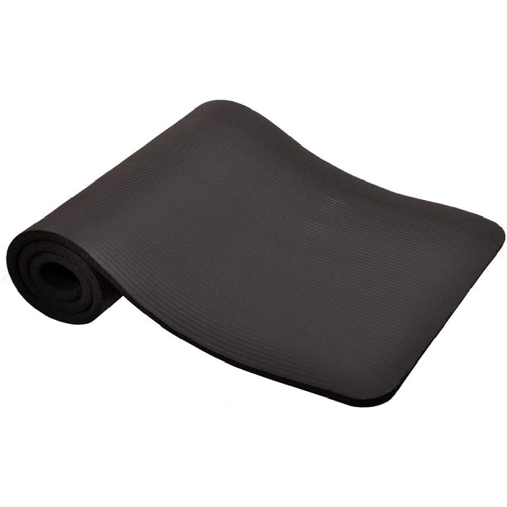 BalanceFrom All-Purpose 1-Inch Extra Thick High Density Anti-Tear Exercise Yoga Mat with Carrying Strap, Multiple Colors