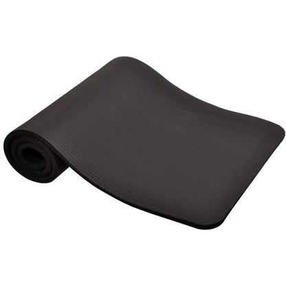 BalanceFrom All-Purpose 1-Inch Extra Thick High Density Anti-Tear Exercise Yoga Mat with Carrying Strap, Multiple Colors