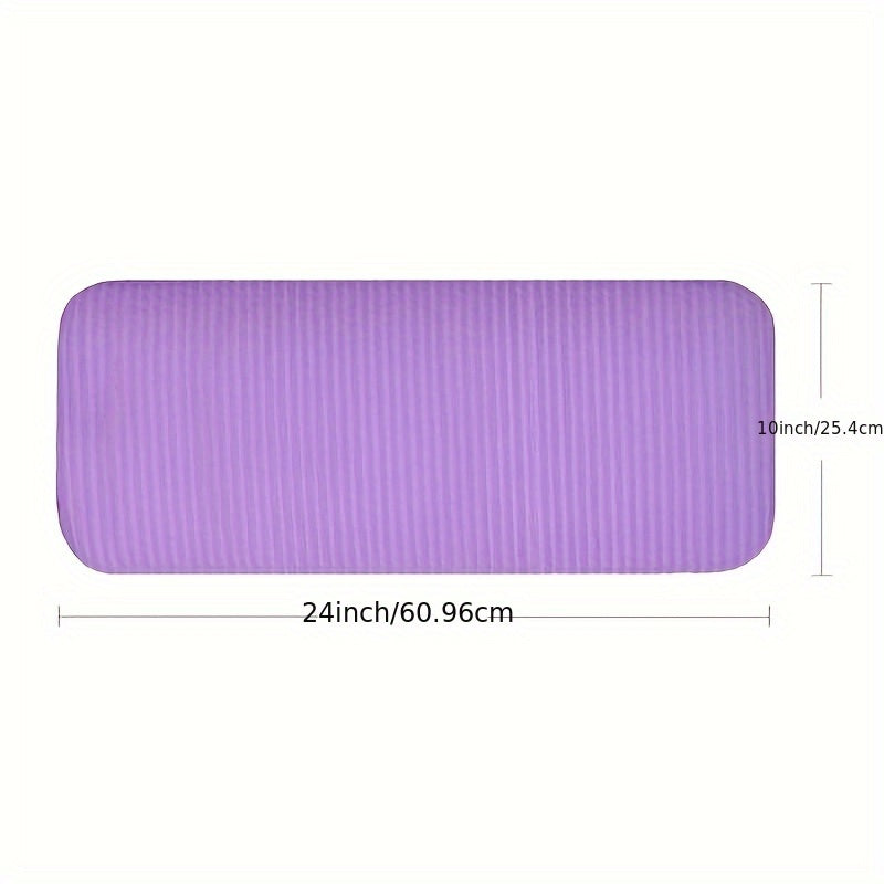 Super Thick High Density Anti-tear Exercise Yoga Mat, Optional Yoga Block With Strap, Multiple Colors Available
