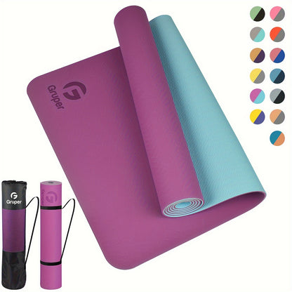 Yoga Mat for Women Men, 1\u002F4 Inch Extra Thick Yoga Mat Non Slip, 72\