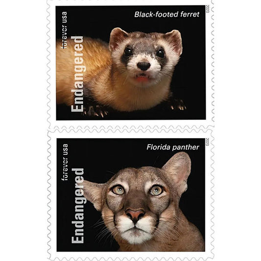 Endangered Species Stamps 2023 Forever Stamps 100 pcs