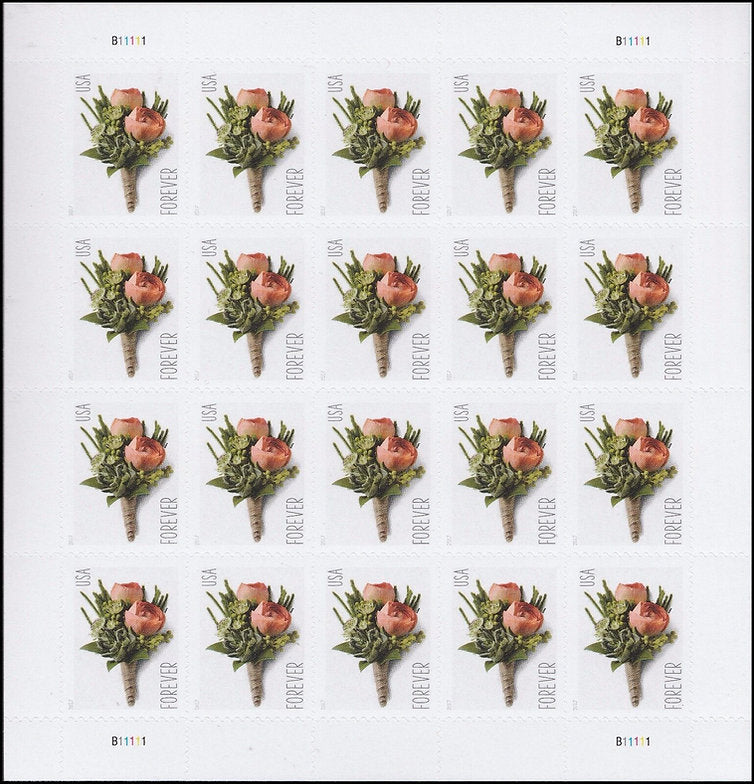 Celebration Boutonniere Stamps 2017 Forever Stamps 100 pcs
