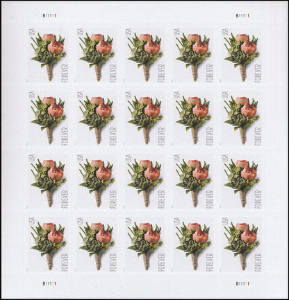 Celebration Boutonniere Stamps 2017 Forever Stamps 100 pcs