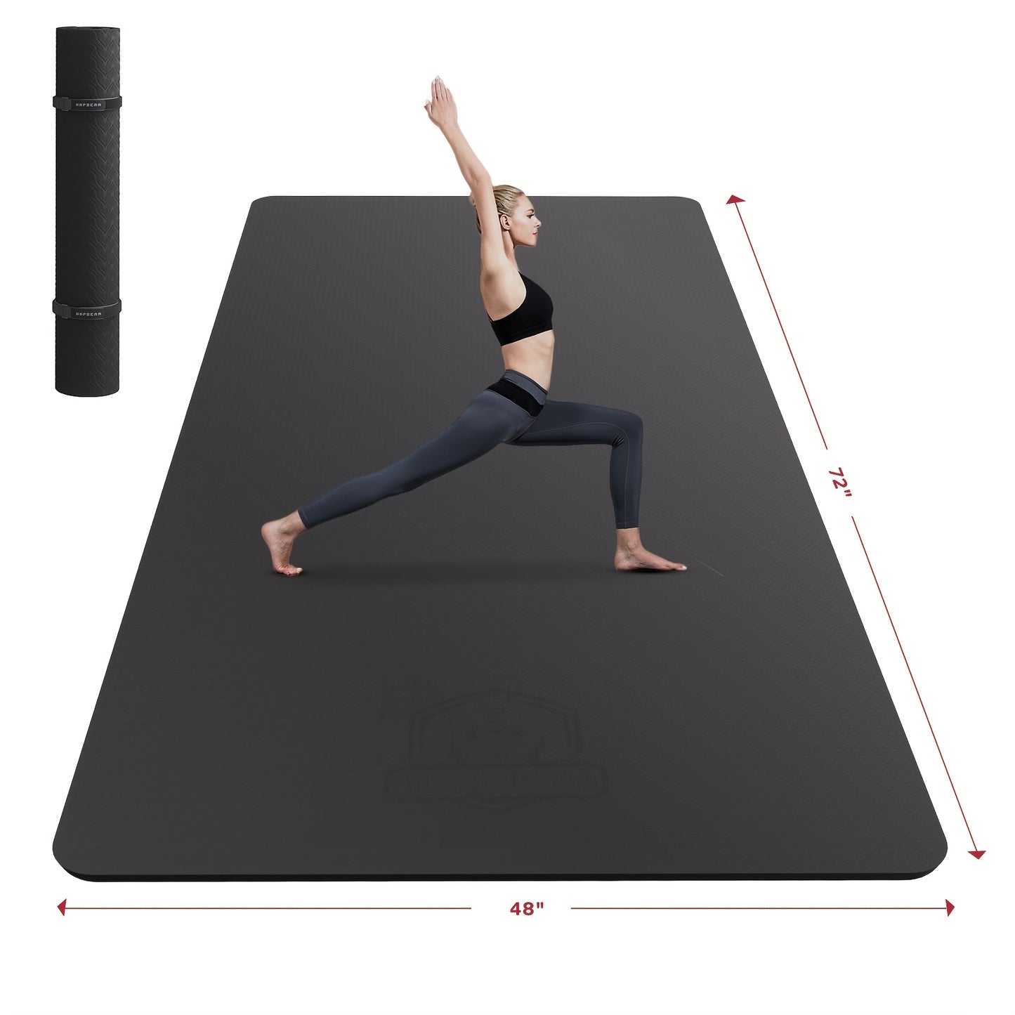 Extra Large 6mm Thick Fitness Mat 72\