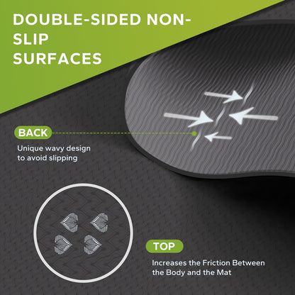 Extra Large 6mm Thick Fitness Mat 72\