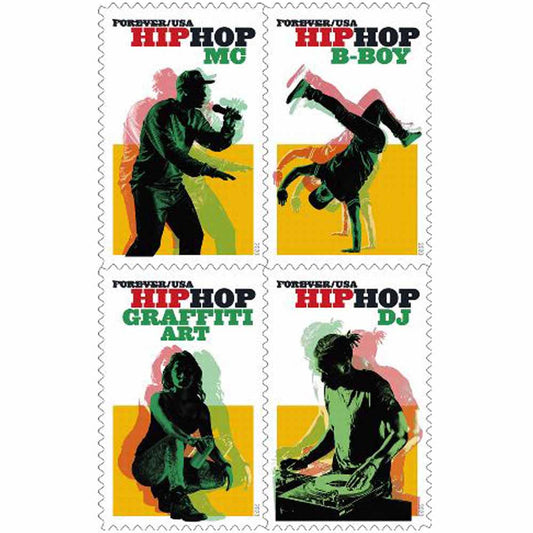 Hip Hop Stamps 2020 Forever Stamps 100pcs