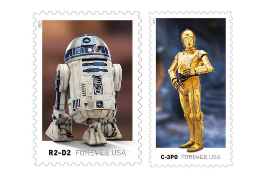 Star Wars Droids 2021 Forever Stamps 100pcs