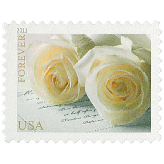 Wedding Roses 2011 Forever Stamps 100 pcs