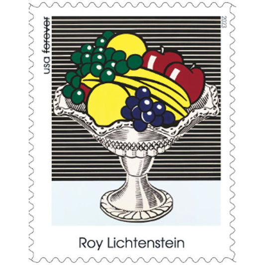 Roy Lichtenstein Stamps 2023 Forever Stamps 100 pcs