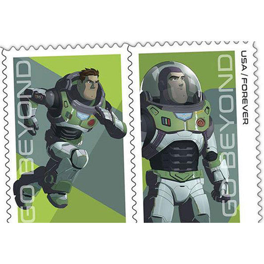 Go Beyond with Buzz Lightyear 2022 First-Class Forever Stamps 100pcs