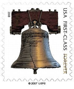 Liberty Bell 2008 Forever Stamps 100 pcs
